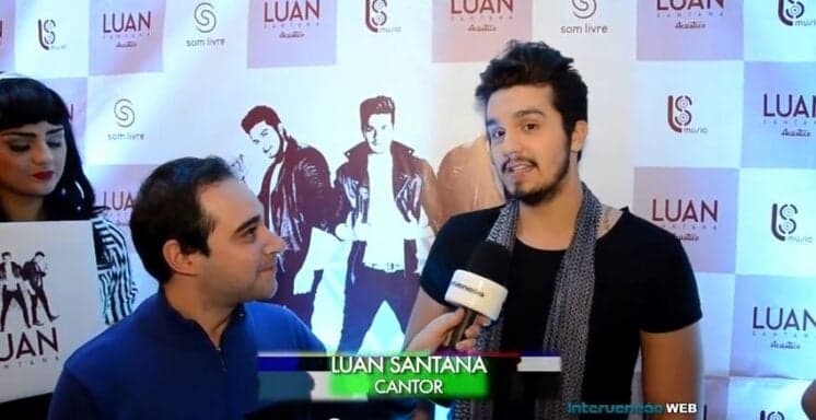 "Intervenção Web": Luan Santana fala sobre o lançamento do seu DVD Acústico e faz revelações