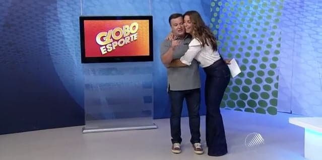 Vídeo da Hora: Ivete Sangalo "invade" estúdio do  "Globo Esporte"
