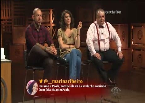 Real Time - SP / "MasterChef" bombando na vice-liderança