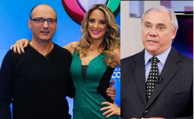 Após confusão, Marcelo Rezende se encontra com Britto Jr. e Ticiane Pinheiro