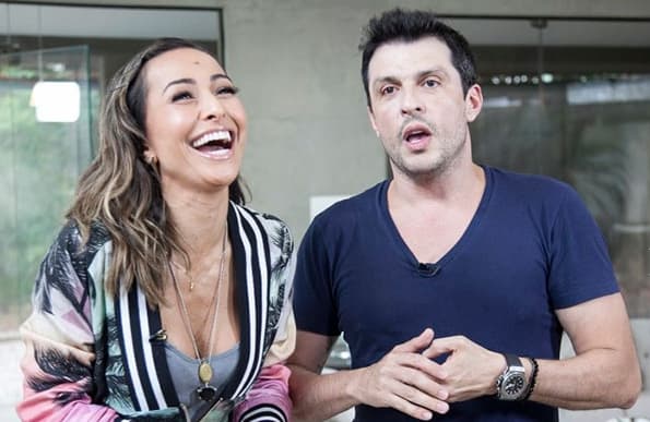 Após deixarem o "Pânico", Ceará e Sabrina Sato gravam primeira matéria juntos