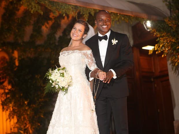 Thiaguinho não aparece em casamento de Preta Gil; Fernanda Souza surge acompanhada de outro homem