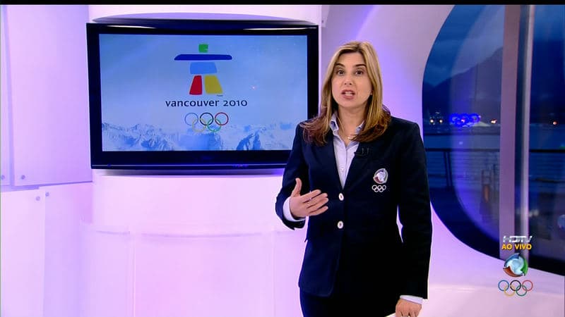 Mylena Ciribelli era a estrela do esporte da Record (Foto: Divulgação)