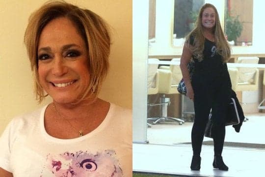 Sem maquiagem, Susana Vieira é fotografada com novo visual no RJ para nova novela