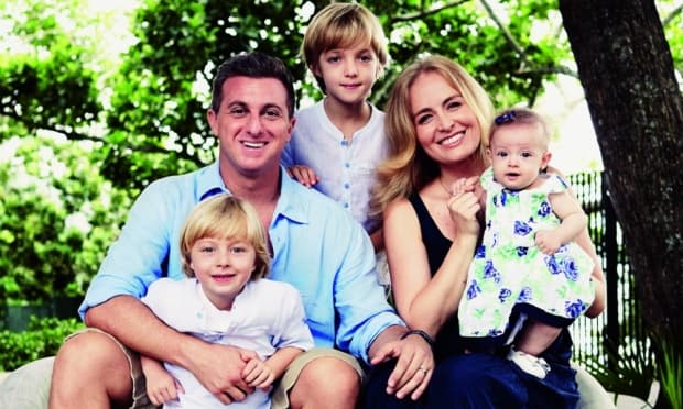 Família de Luciano Huck se submete a terapia após acidente de avião