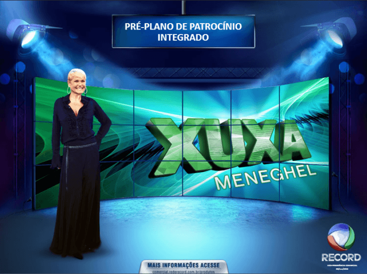 Record apresenta Xuxa para o mercado publicitário; saiba mais