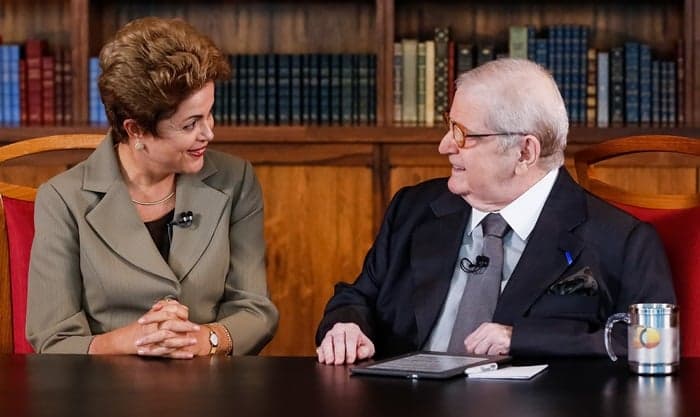 Jô Soares é alvo de ameaça após entrevista com Dilma