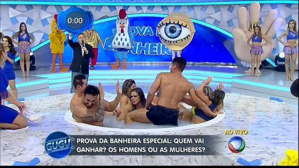 Após críticas, Record cancela nova "Banheira do Gugu"