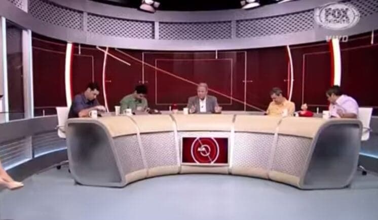 Vídeo da Hora: falha técnica no Fox Sports deixa apresentadores irritados
