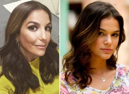 Ivete Sangalo muda o visual e é comparada a Bruna Marquezine