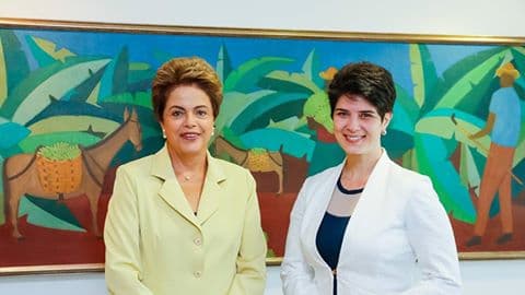 Mariana Godoy consegue entrevista exclusiva com Dilma Rousseff