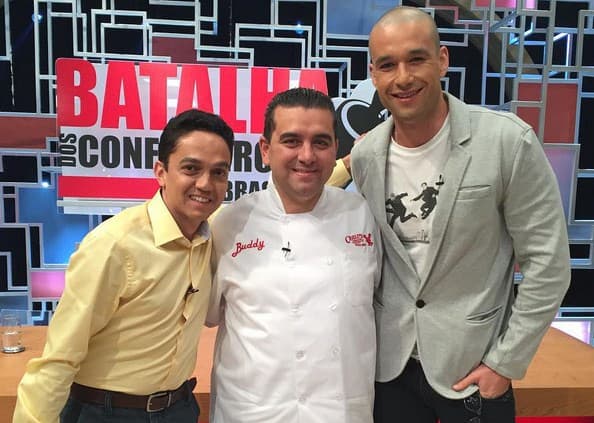 Após Ana Hickmann, Sérgio Marone vira jurado do "Batalha dos Confeiteiros"