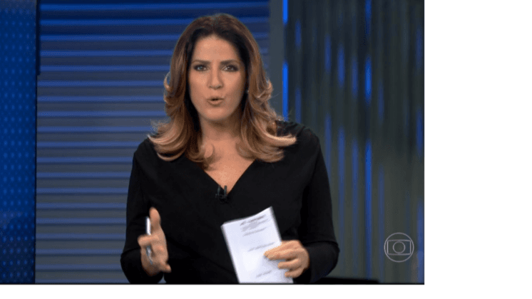 Com novo visual, Christiane Pelajo regressa ao "Jornal da Globo" após acidente