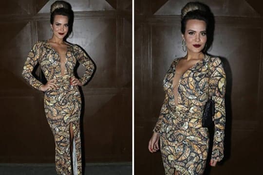 Geisy Arruda vira piada na web por look de festa e rebate: ‘Tenham respeito e bom senso’