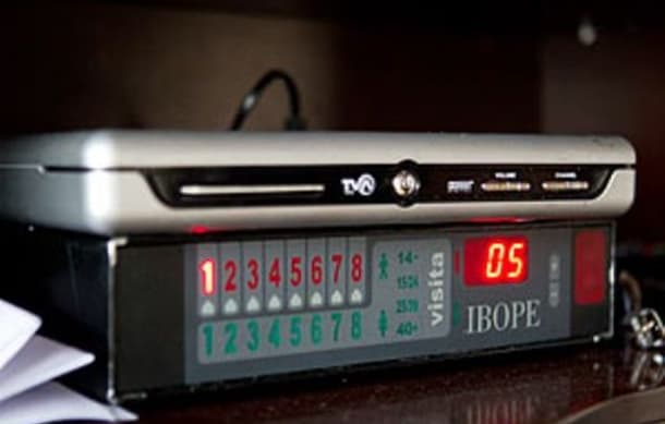 Internauta publica foto do sigiloso peoplemeter do Ibope instalado em casa