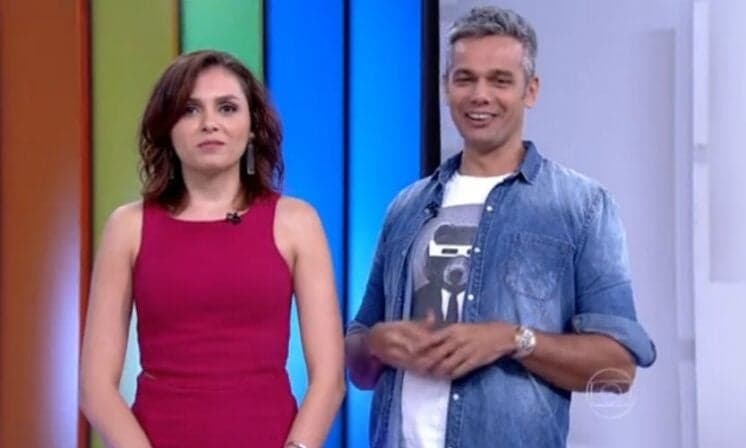 Monica Iozzi e Otaviano Costa fazem "apelo" para "Vídeo Show" ganhar novo cenário
