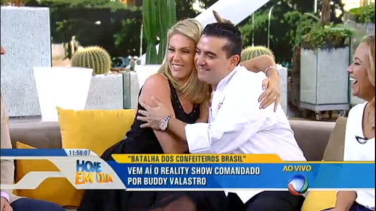 Buddy Valastro convida Ana Hickmann para ser jurada do seu novo reality na Record