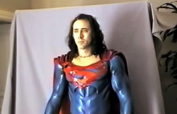 Você sabia? Nicolas Cage interpretaria Superman em filme nunca lançado; ator comenta