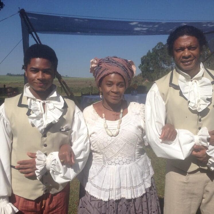 Gravações de "Escrava Mãe" estão a todo vapor; confira fotos dos bastidores