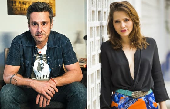 Atriz fala sobre cenas sensuais com Alexandre Nero em 'A Regra do Jogo'