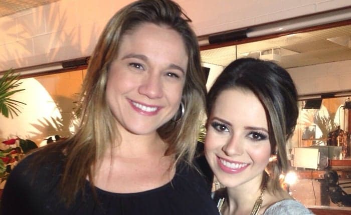 Sandy fala sobre o filho em entrevista a Fernanda Gentil