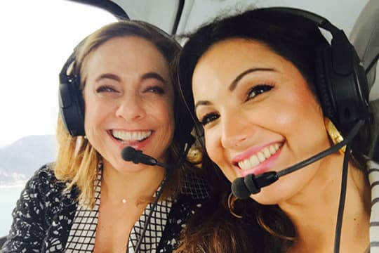 Assessoria nega rixa entre Patrícia Poeta e Cissa Guimarães