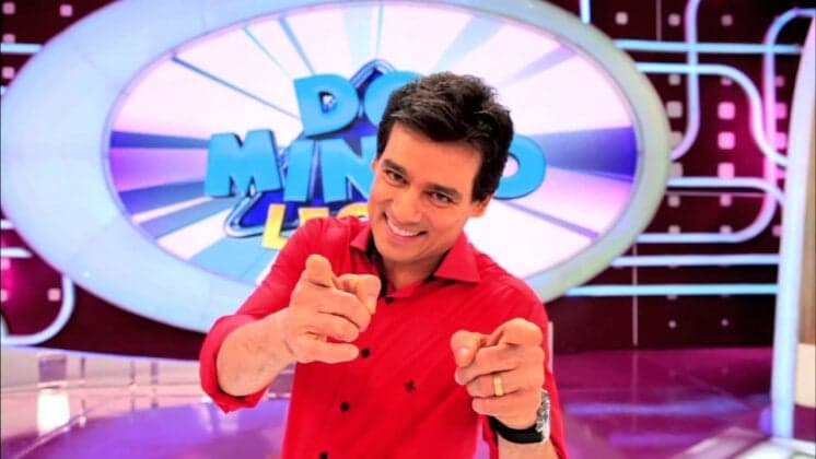 Celso Portiolli recebe Zezé Di Camargo e Luciano na estreia do "Sabadão"
