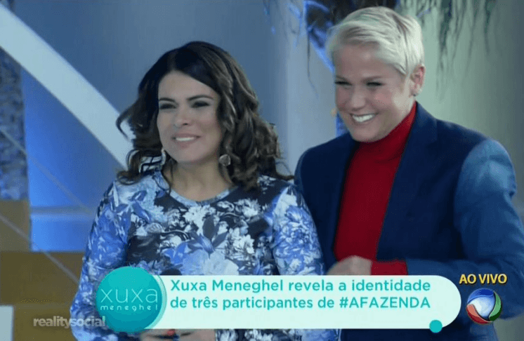 Em seu programa, Xuxa fala sobre comparações entre ela, Angélica e Mara Maravilha