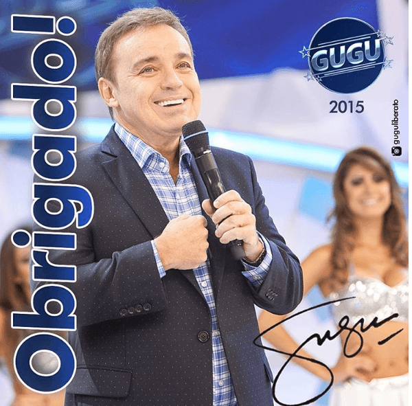 Após último programa na Record, Gugu faz homenagem para equipe e destaca alto faturamento e audiência de sua atração