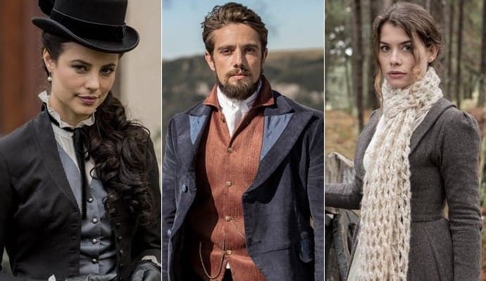 "Além do Tempo": Felipe e Lívia morrem em cachoeira e Melissa é assassinada no fim da primeira fase