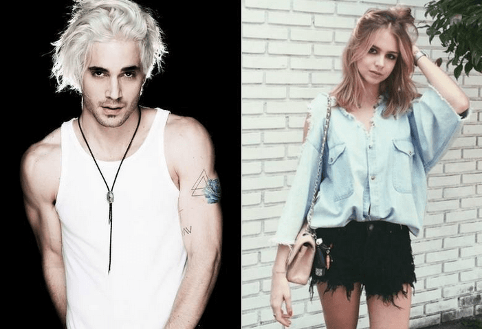 Fiuk tenta disfarçar, mas é flagrado com namorada, Isabella Scherer