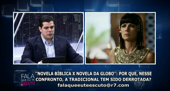 Telespectador diz que Globo é melhor que Record no "Fala que eu te Escuto"