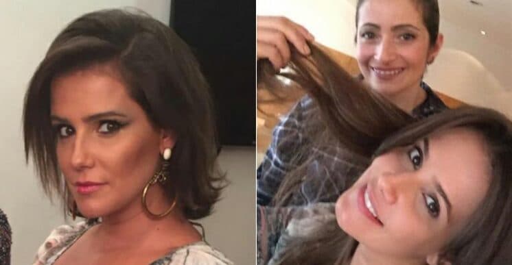 Deborah Secco muda o visual: "Resolvi brincar de ter cabelo grande"