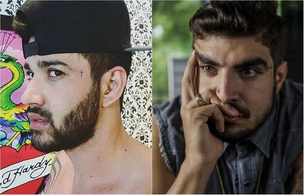 Gusttavo Lima é comparado com Grego de 'I Love Paraisópolis' após tatuagem