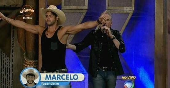 "A Fazenda 8": Marcelo Bimbi é o primeiro fazendeiro da semana