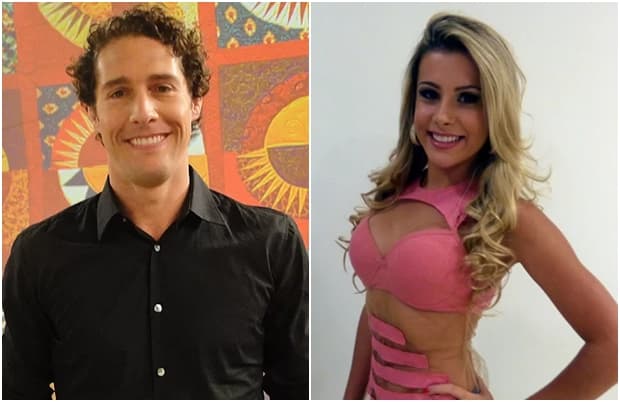 Flávio Canto estaria tendo um affair com bailarina do Faustão