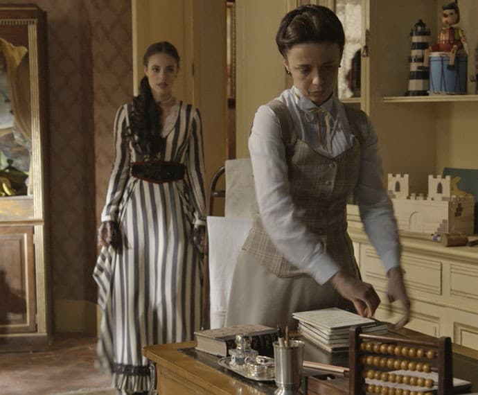 "Além do Tempo": Melissa coloca Severa contra a parede; confira o resumo do capítulo desta terça-feira (29)