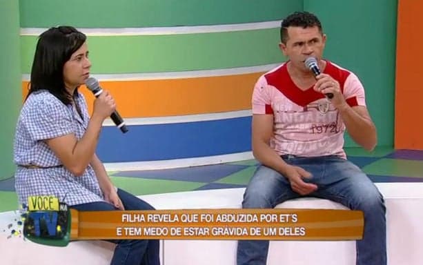 Mais uma! Mulher diz que engravidou de ET no programa de João Kleber