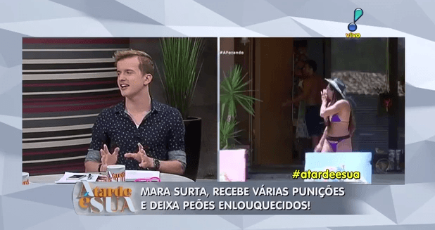 Confira a participação do TV FOCO no programa "A Tarde é Sua" de Sonia Abrão