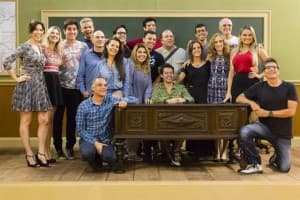Elenco da nova "Escolinha do Professor Raimundo" (Foto: Globo/Tata Barreto) Elenco da nova "Escolinha do Professor Raimundo" (Foto: Globo/Tata Barreto)