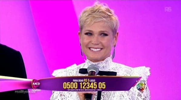 Xuxa comemora ida ao "Teleton", mas alfineta Record
