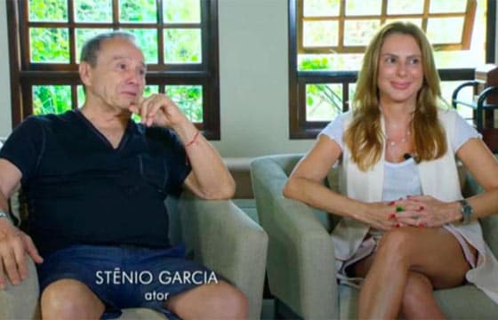 Stênio Garcia e Marilene Saad falam fala sobre fotos íntimas ao 'Fantástico'