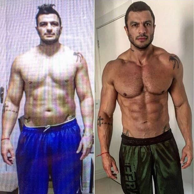 Ex-BBB Klebber Bambam impressiona ao mostrar antes e depois; veja