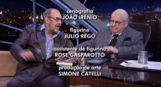 Em última entrevista, Miele faz Jô Soares chorar com música em sua homenagem