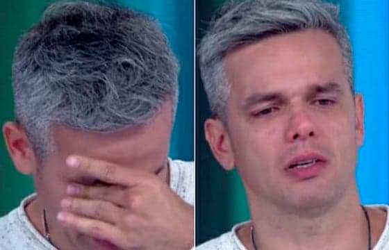Otaviano Costa relembra morte da avó e se emociona no 'Vídeo Show'