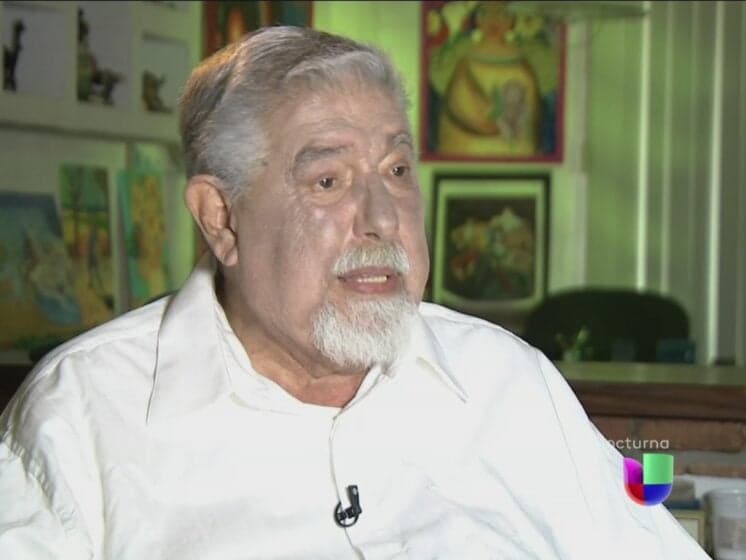 Doente, intérprete do Professor Girafales sai de casa para fugir de furacão