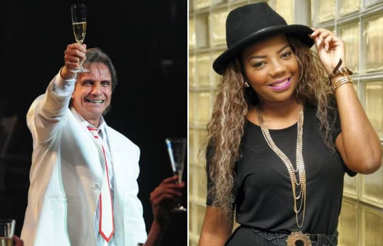 Roberto Carlos comenta parceria com Ludmilla em especial de fim de ano: "Funk é excitante"