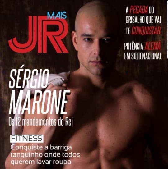 Sérgio Marone estampa capa de revista gay e diz querer investir mais na carreira de apresentador