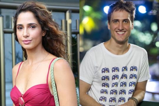 Camila Pitanga assume namoro com o ator Igor Angelkorte