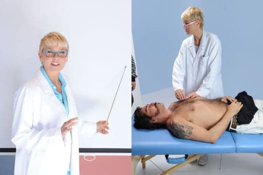 Xuxa aparece depilando Junno Andrade em comercial